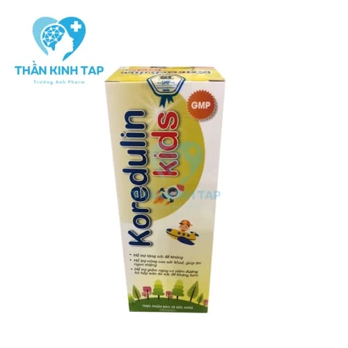 Koredulin Kids - Hỗ trợ tăng cường sức đề kháng cho trẻ